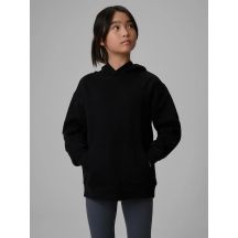 Bluza dresowa loose z kapturem dziewczęca 4F 4FJRMM00TSWSF2714-20S