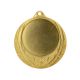 Medal złoty ogólny z miejscem na emblemat 50 mm - medal stalowy