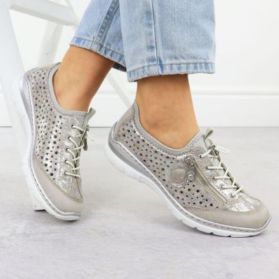 29. Półbuty ażurowe Rieker W L32P6-90 RKR764