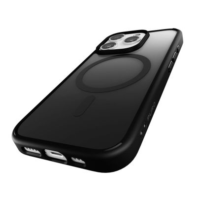 5. Etui silikonowe Puro Gradient MagSafe do iPhone 16 Pro - czarne