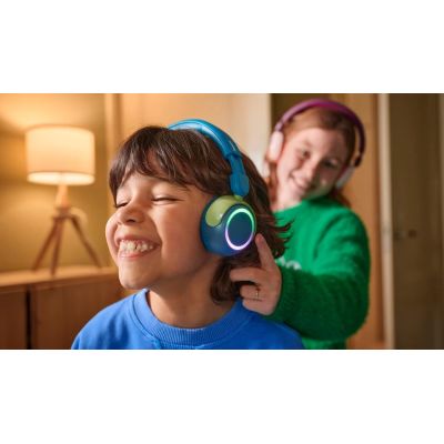 2. Philips 4000 series TAK4200CT/00 słuchawki/zestaw słuchawkowy Bezprzewodowy Opaska na głowę Połączenia/muzyka Bluetooth Niebieski, Zielony