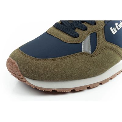 6. Lee Cooper buty sportowe sneakersy męskie modne wygodne wytrzymałe granatowe khaki