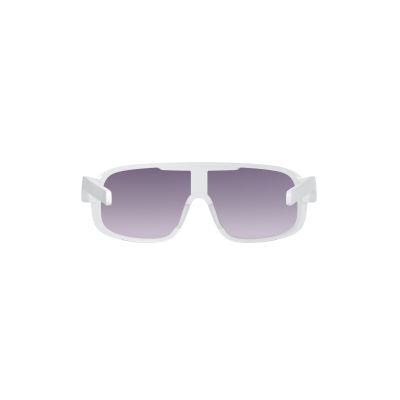 2. Okulary rowerowe POC Aspire Wide Fit bialy | Clarity Road/Sunny Silver Cat 3