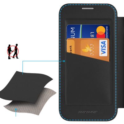 10. Etui Dux Ducis Skin X Pro na iPhone 17 Pro Max z portfelem, kompatybilne z MagSafe - czarne