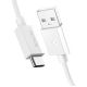 2. Kabel Spigen EB6010AC USB-A / USB-C 60W 100 cm - biały
