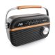 5. JVC Przenośne radio RA-E215G szary