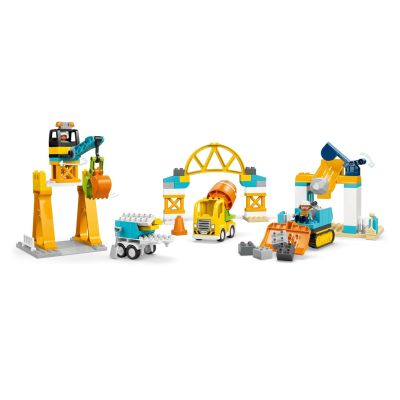 4. LEGO DUPLO TOWN 3w1 10476 Plac budowy i pojazdy