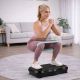 6. Extralink Moonwalk Spin Move Platofrma Wibracyjna do Cwiczen Fitness 200W czarna