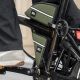 3. Torba trójkątna Rockbros na ramę rowerową 0,3l - zielona