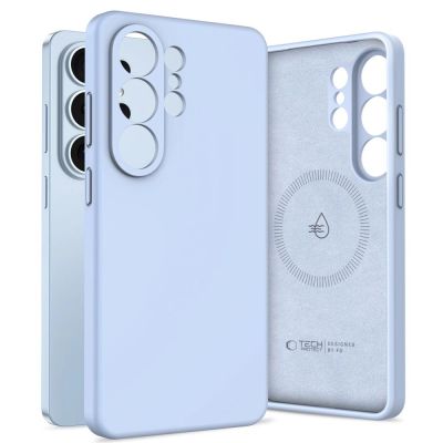 2. Etui Tech-Protect Silicone MagSafe na Samsung Galaxy S26 Ultra - niebieskie
