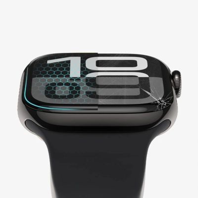3. Szkło hybrydowe Tech-Protect Glass Flex+ 2-Pack na Huawei Watch Fit 5 Pro - czarne