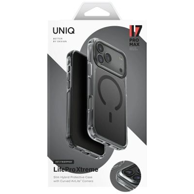 6. Etui UNIQ LifePro Xtreme Magclick Charging do iPhone 17 Pro Max - czarne