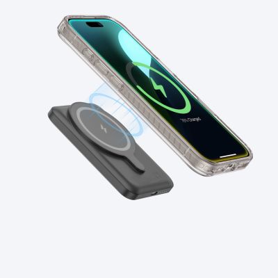 10. Etui silikonowe AMAZINGTHING Titan Pro Mag Case z pierścieniem magnetycznym do iPhone 16 Pro - szare