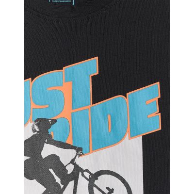 6. T-shirt bawełniany chłopięcy 4F 4FJRSS26TTSHM4169-020S
