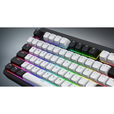 20. HATOR Rockfall 3 TKL Wireless klawiatura Uniwersalne USB + RF Wireless + Bluetooth QWERTY Angielski Biały