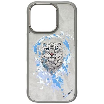 4. Etui Nimmy Pantera MagSafe na iPhone 16 Pro Max - szare
