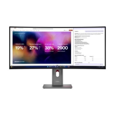 14. Lenovo ThinkVision P40WD-40 monitor komputerowy 100,8 cm (39.7") 5120 x 2160 px LCD Czarny