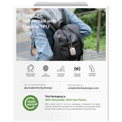 6. Etui UNIQ Veren na AirPods Pro 3 - brązowy