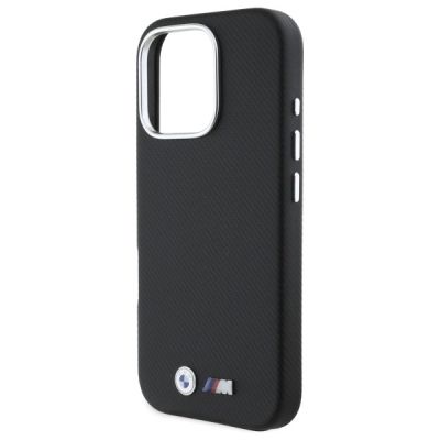 6. Etui BMW M Edition Kevlar Wrapped Metal na iPhone 16 Pro Max - czarne