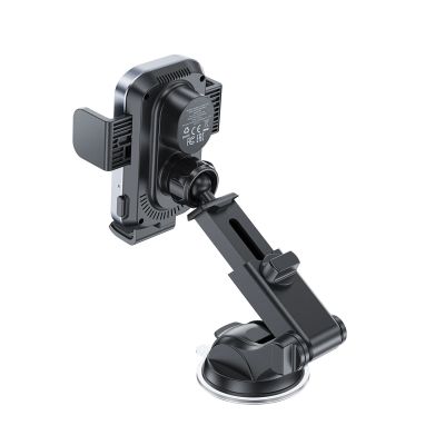 2. Uchwyt samochodowy Acefast D53 z ładowarką bezprzewodową na deskę rozdzielczą z automatycznym zaciskiem - czarny