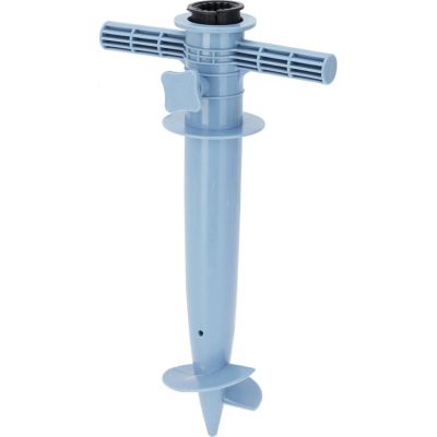 18. PODSTAWA BAZA DO PARASOLA 30x17x6CM SZARA