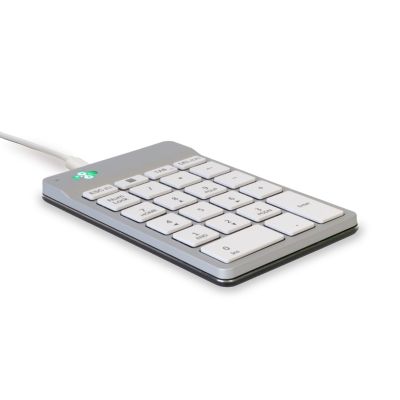 7. Klawiatura numeryczna Numpad Ścienna Kabel biała