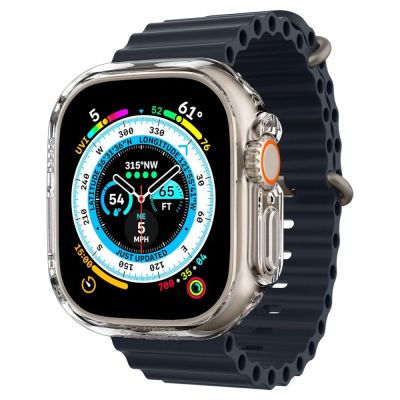 2. Etui Spigen Thin Fit na Apple Watch Ultra 1 / 2 / 3 (49 mm) - przezroczyste