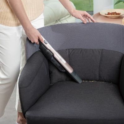 15. Black & Decker DVC320BRG odkurzacz przenośny Złoto różowe Bez worka