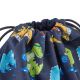 3. Worek na buty Puma Phase Aop Small granatowy / dinozaury 91325 14