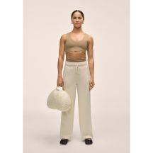 Spodnie damskie CASALL Peachy Straight Leg Jogger kolor biały