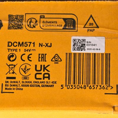 17. Kosiarka 54/18V bez aku i ład DCM571N-XJ DEWALT