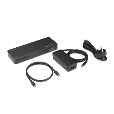 9. Kensington SD5920T EQ - Stacja dokująca - do laptopa - USB4 / Thunderbolt 4 - 2 x HDMI, 3 x DP, 2 x Thunderbolt 4 - 1GbE, 2.5GbE - 149.1 Watt - Europa