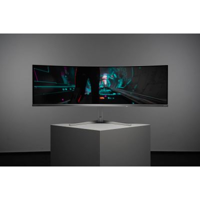 117. Philips Evnia 8000 49M2C8900/00 monitor komputerowy 124,2 cm (48.9") 5120 x 1440 px Dual QHD QDOLED Biały