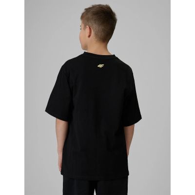 2. T-shirt bawełniany chłopięcy 4F 4FJRSS26TTSHM3904-20S