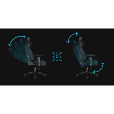 11. Fotel do gry GENESIS NFG-2245 Obite siedzisko