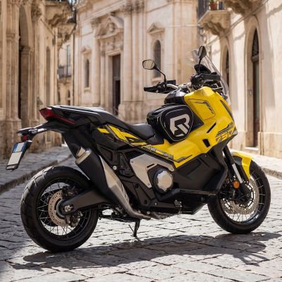 9. Torba motocyklowa Rockbros A40-1 na bak motocyklowy 12l - czarna