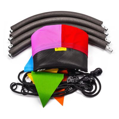 5. Huśtawka bocianie gniazdo Meteor 100 cm multikolor