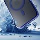 16. Etui 3mk Frosty MagCase Blue na Apple iPhone 14 Pro - przezroczyste