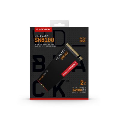 8. SSD WD Black SN8100 w/o HS 2TB WDS200T1X0M