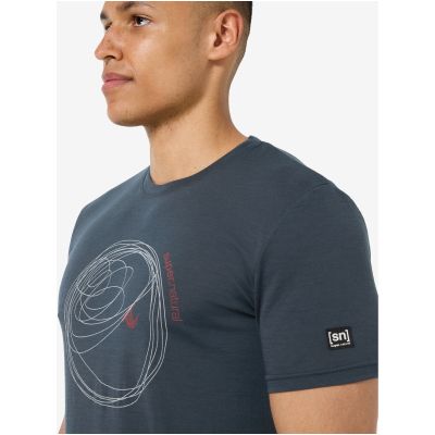 Koszulka SUPER.NATURAL M DONUT TEE niebieska