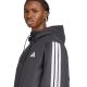 10. Kurtka męska adidas Essentials Climawarm 3-Stripes Insulated Hooded czarna JM4042
