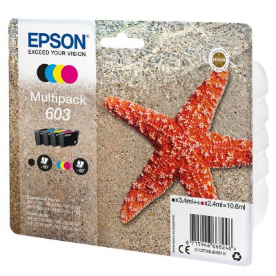 2. Zestaw tuszy Epson 603 Multipack C13T03U640