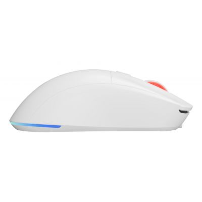 8. GENESIS Zircon XIII myszka Gaming Oburęczny RF Wireless + USB Type-C Optyczny 26000 DPI