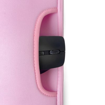 4. Torba na laptopa 15,6'' uniwersalna - różowa