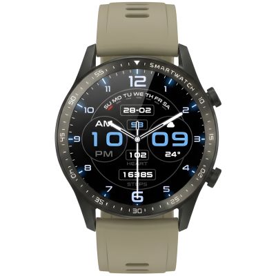 8. Smartwatch Gravity Czarny 2 Paski GT10-2