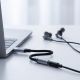 8. Adapter Tech-Protect Ultraboost USB-C to Mini Jack 3.5mm DAC - ciemnoszary