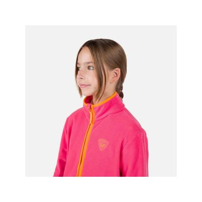 3. Bluza Rossignol Jr Strawpile Fleece Fz różowy