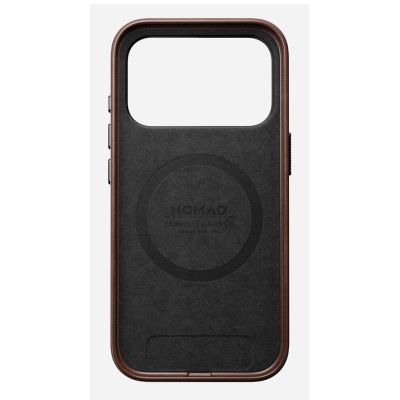 6. Nomad Traditional Leather Case pokrowiec na telefon komórkowy 16 cm (6.3") Brązowy