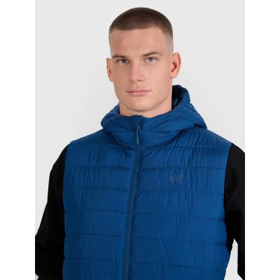 4. Bezrękawnik puchowy z wypełnieniem syntetycznym męski 4F 4FWAW25TVJAM225-30S