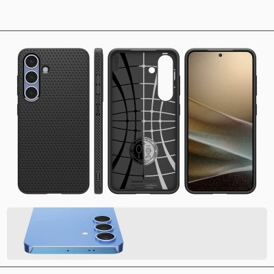 13. Etui Spigen Liquid Air na Samsung Galaxy S25 - czarny-mat